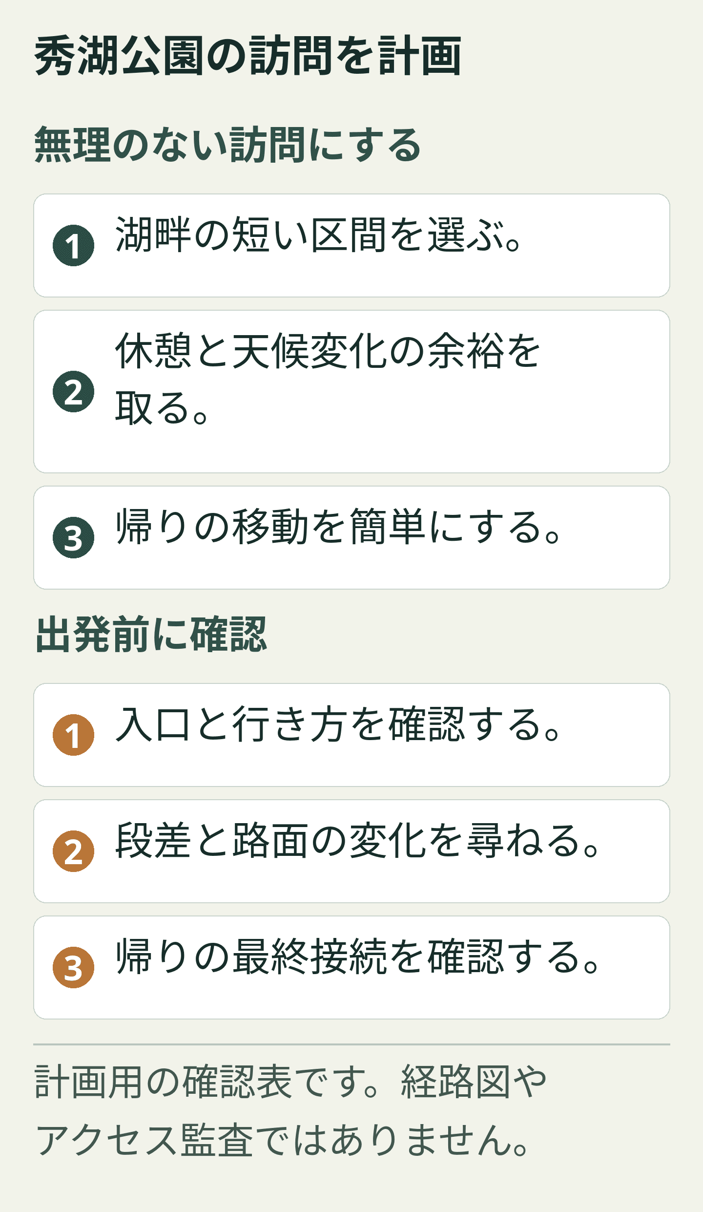 オリジナルの計画カード。全ラベルを下で選択できます。