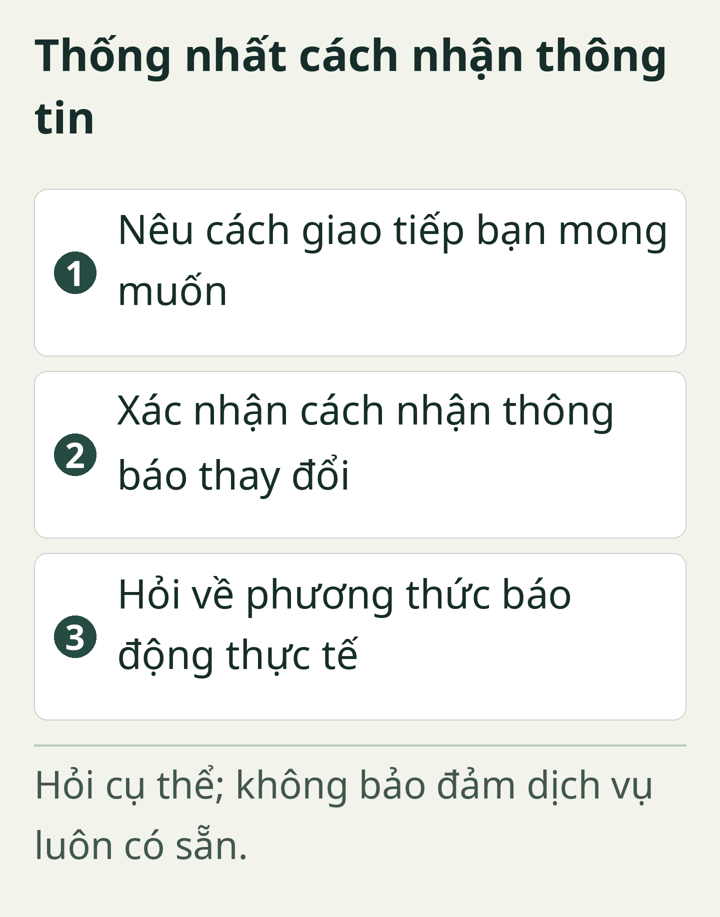 Sơ đồ gốc của ban biên tập: Thống nhất cách nhận thông tin
