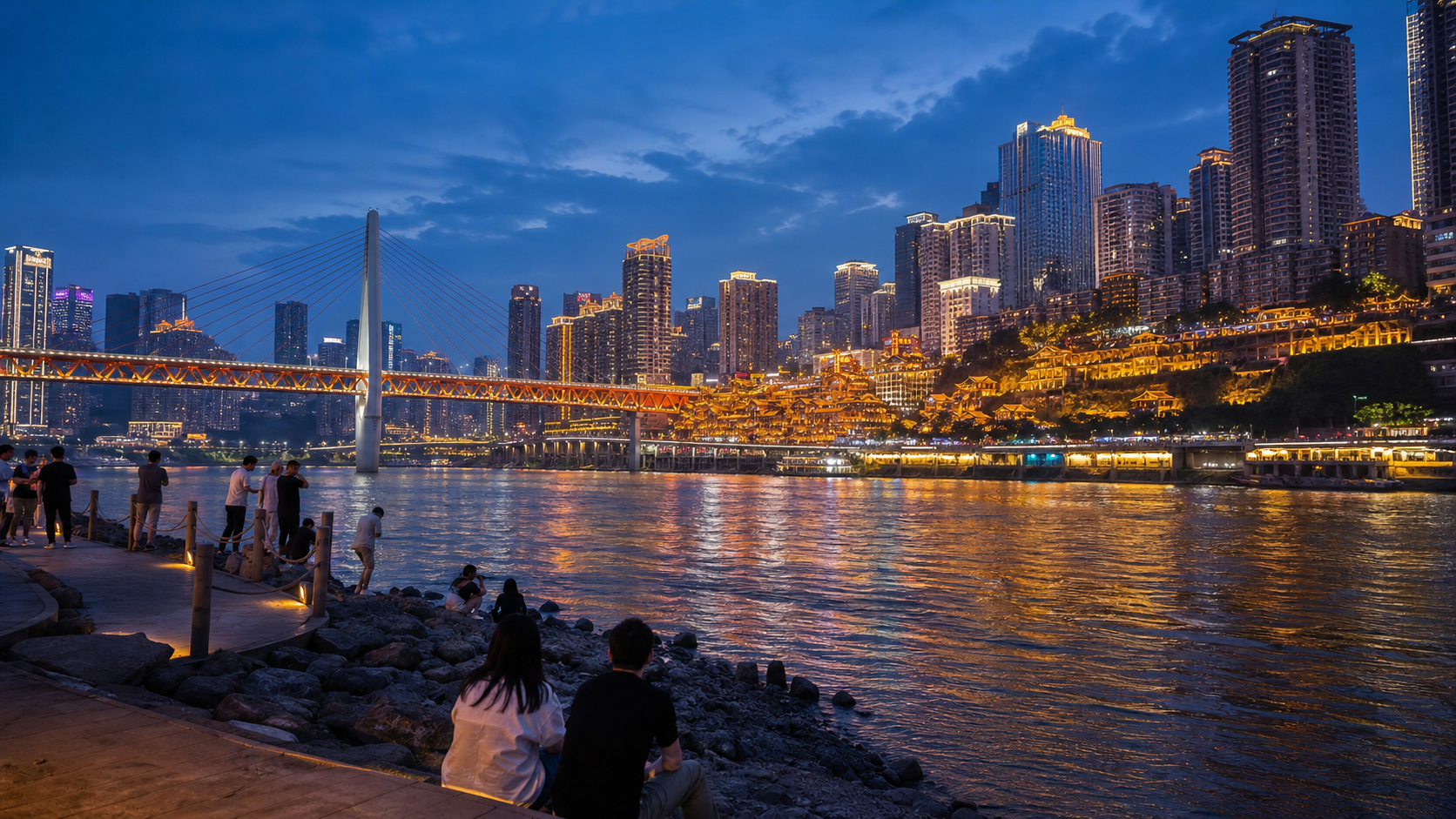 《洪崖洞外國旅客指南 2026：入口、夜景與攝影路線》封面圖片