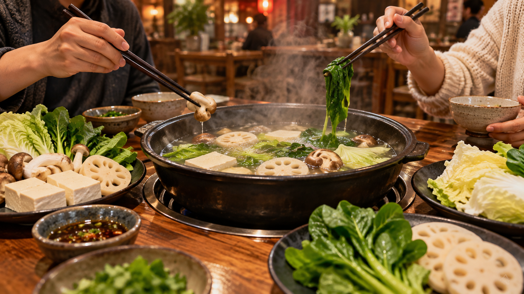 Ảnh bìa cho Ăn chay và thuần chay ở Trùng Khánh: hỏi nước dùng, dầu và đồ rắc