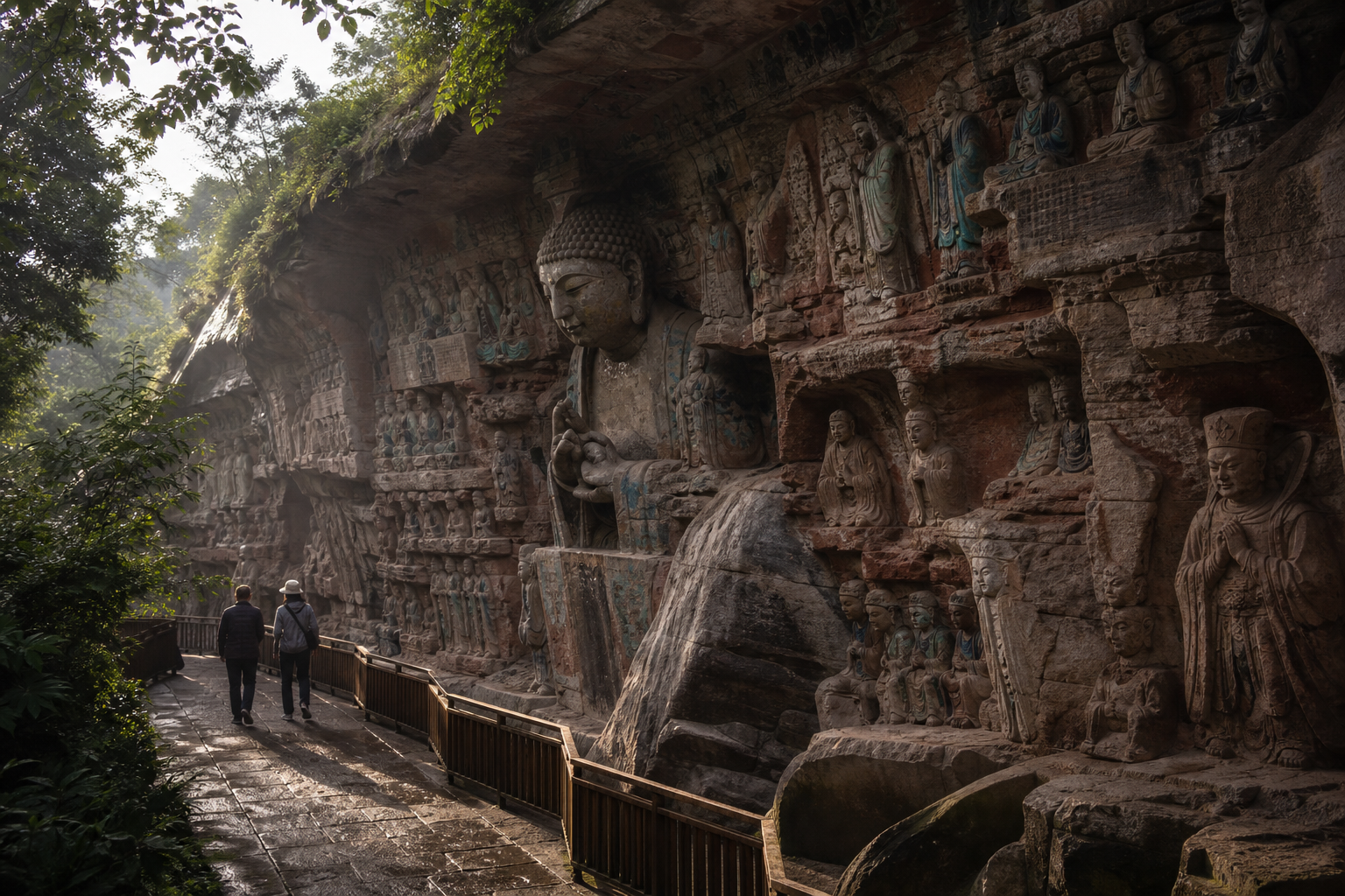 Gambar sampul untuk Dazu Rock Carvings dari Chongqing (2026): Panduan Perjalanan Sehari untuk Wisatawan Asing