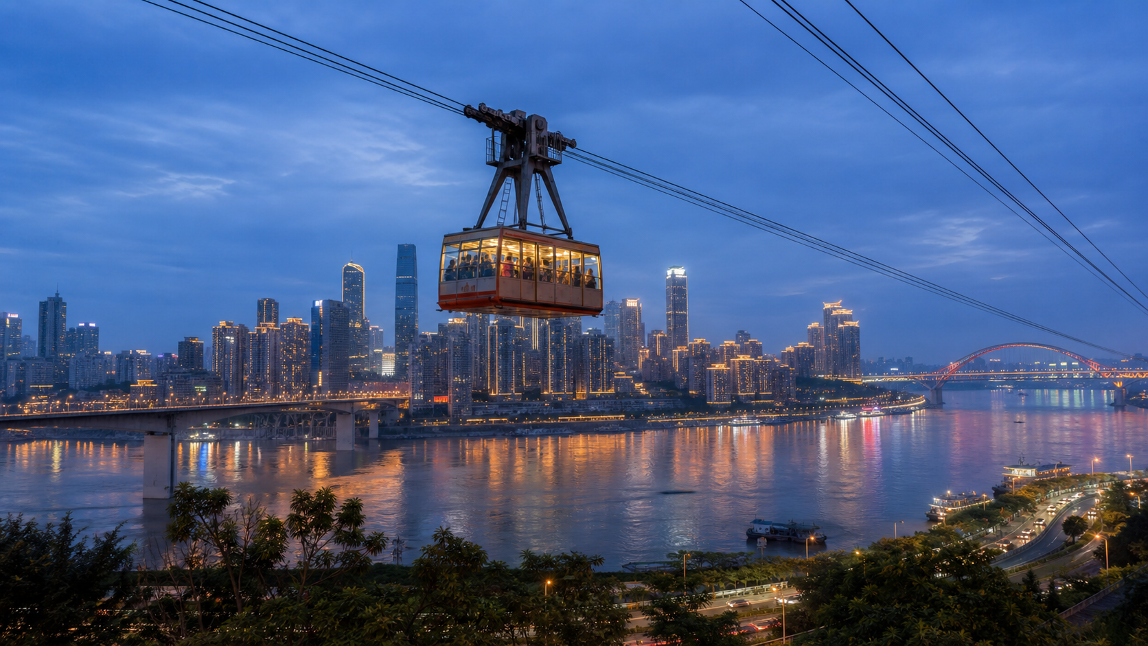 Gambar sampul untuk Panduan Yangtze River Cableway Chongqing 2026 untuk Wisatawan Asing